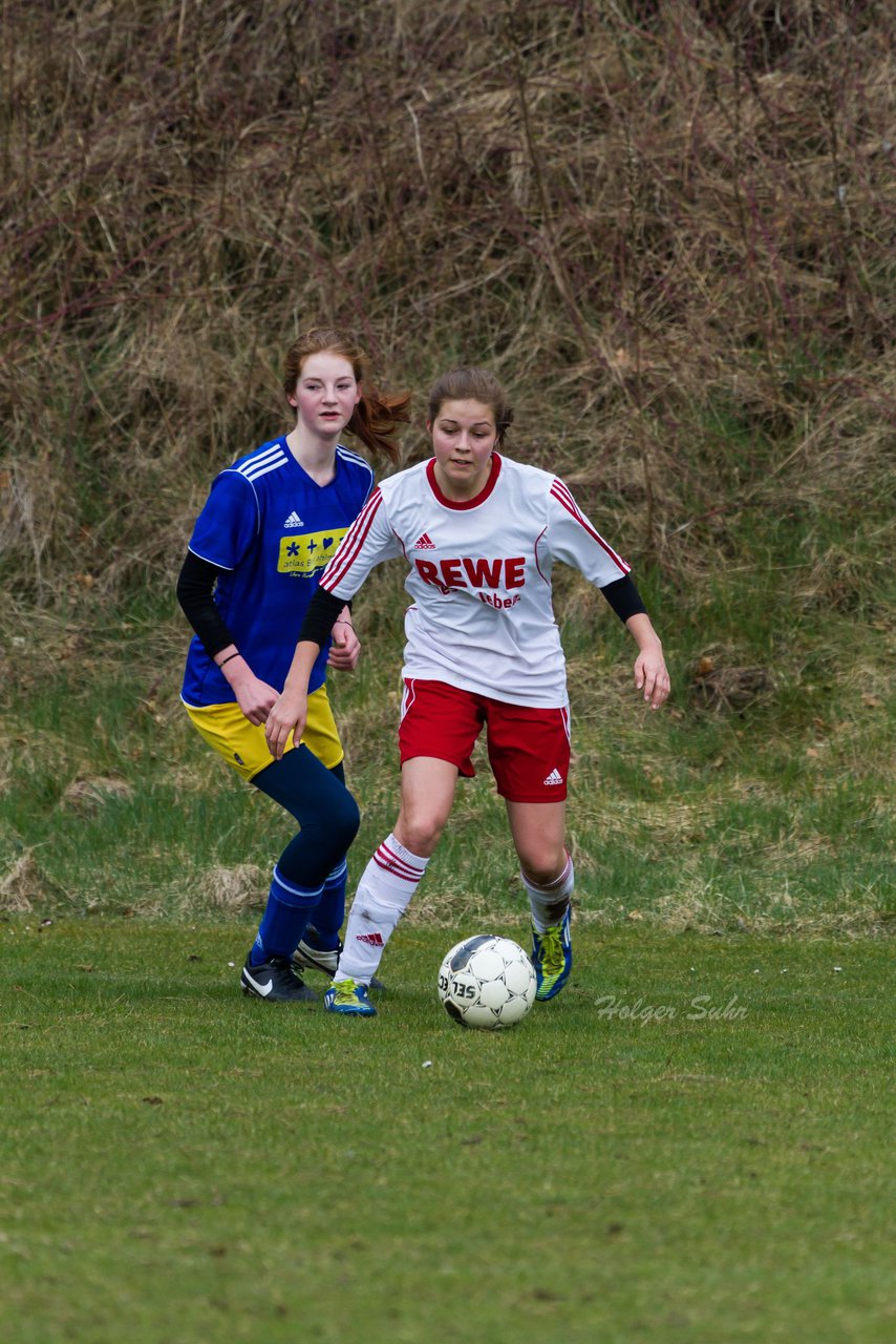 Bild 404 - B-Juniorinnen Tus Tensfeld - TSV Gnutz o.W. : Ergebnis: 1:3